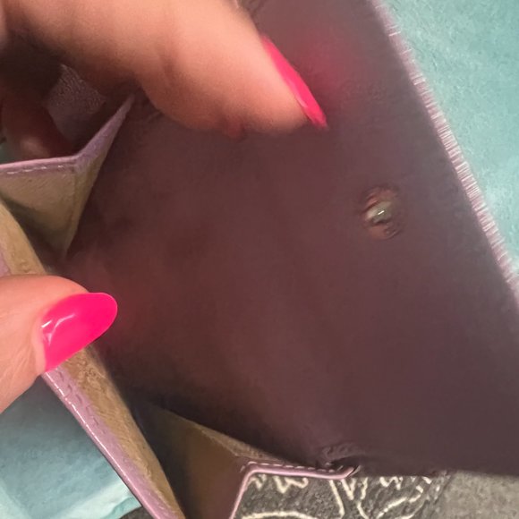 Chanel Wallet Calf Skin Bifold light purple - Picture 12 of 16